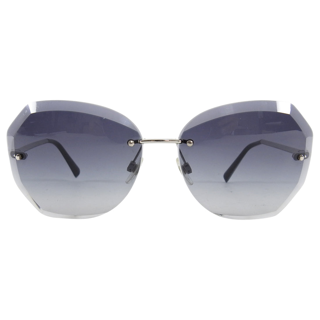 Chanel Frameless Faceted Clear Sunglasses 4220
