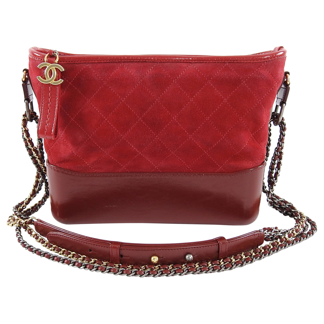 Chanel Gabrielle Small Hobo Bag Red  Luxussachencom