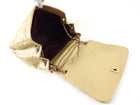 Chanel Gold Aged Leather Chain Flap Bag