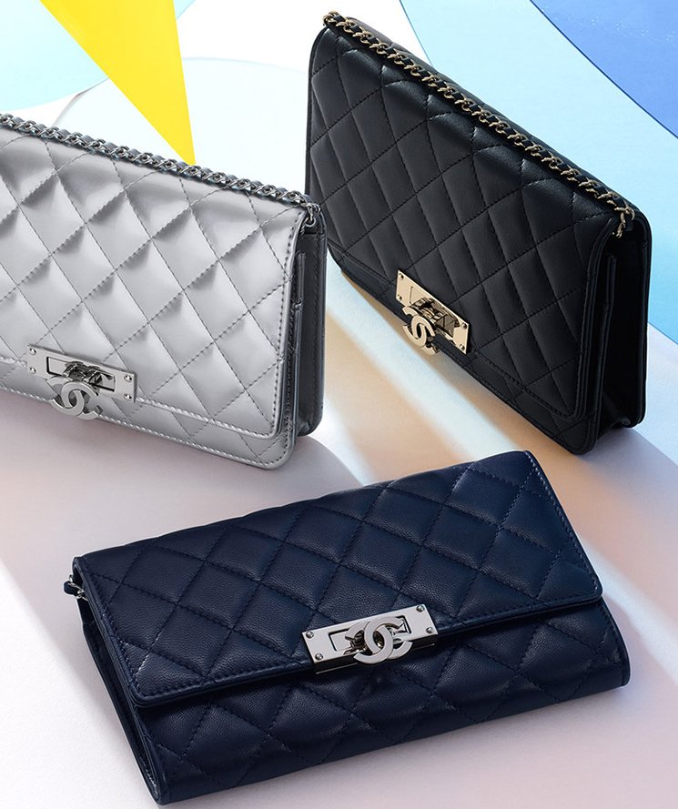 Chanel Lambskin Golden Class Wallet on Chain Bag (SHF-14831) – LuxeDH