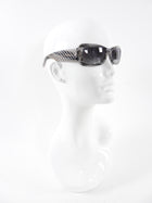 Chanel Vintage Grey Marble Frame Sunglasses