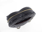 Chanel 22S Black Lambskin Quilted Heart Bag