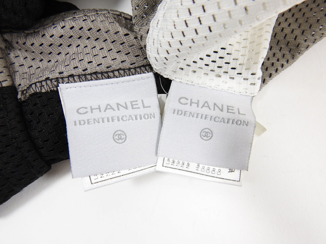 Chanel Sport 2004 CC Mesh Halter Top and Gym Shorts 36 – I MISS