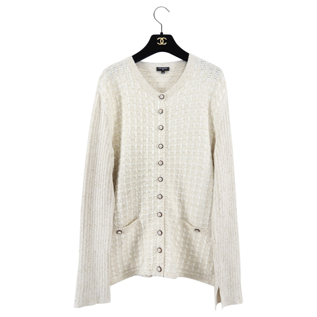 Chanel top knit cardigan