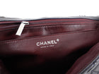 Chanel Black Leather Quilted Jumbo Single Flap Bag