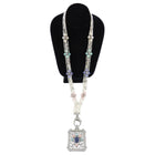 Chanel 17S Pearl Bead Deco Style Lanyard Runway Necklace