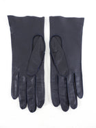 Chanel Leather CC Logo Gloves - 7