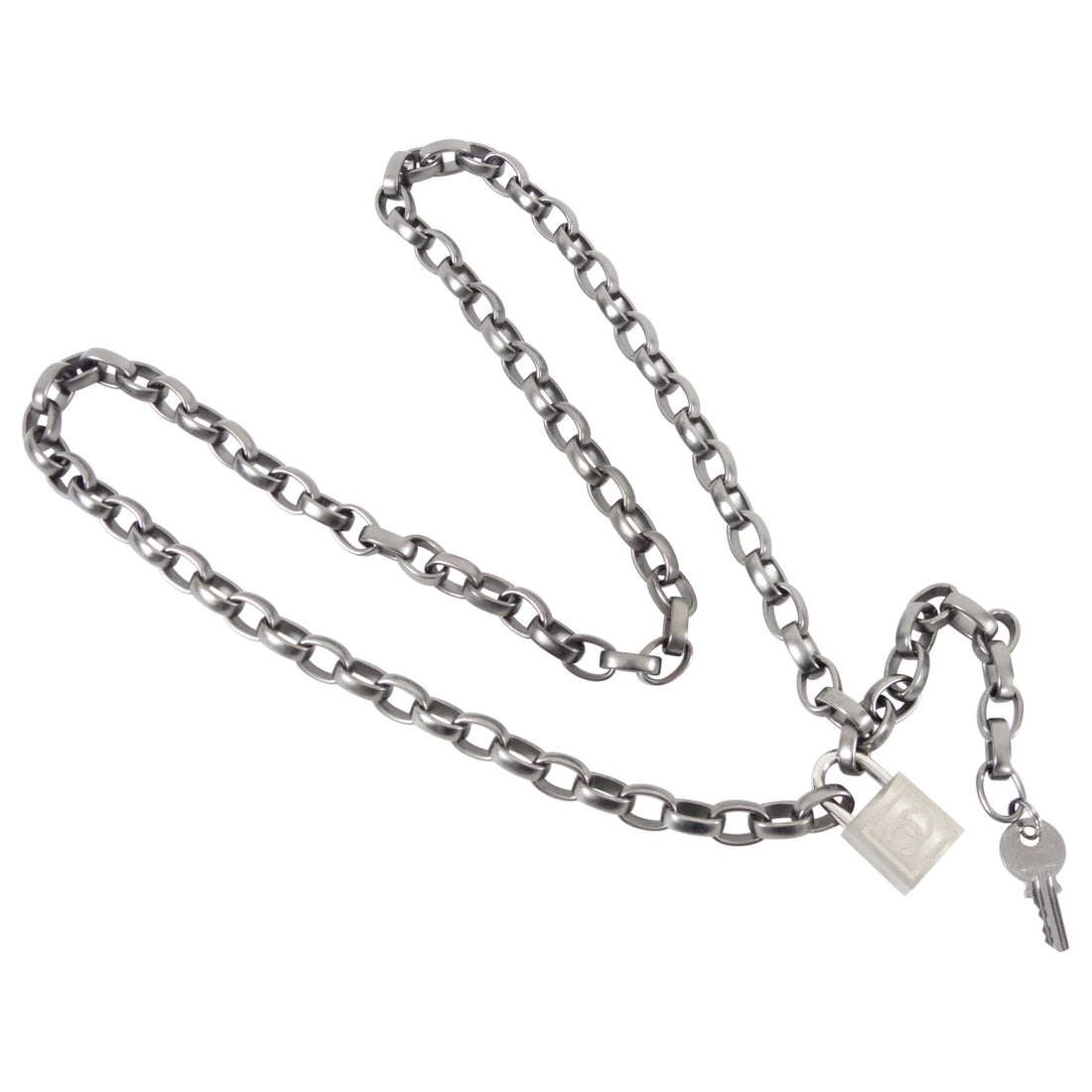 Chanel Vintage 03A Padlock and Key Chain Belt 
