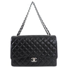 Chanel Black Caviar Maxi Classic Double Flap Bag