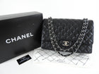 Chanel Black Caviar Maxi Classic Double Flap Bag