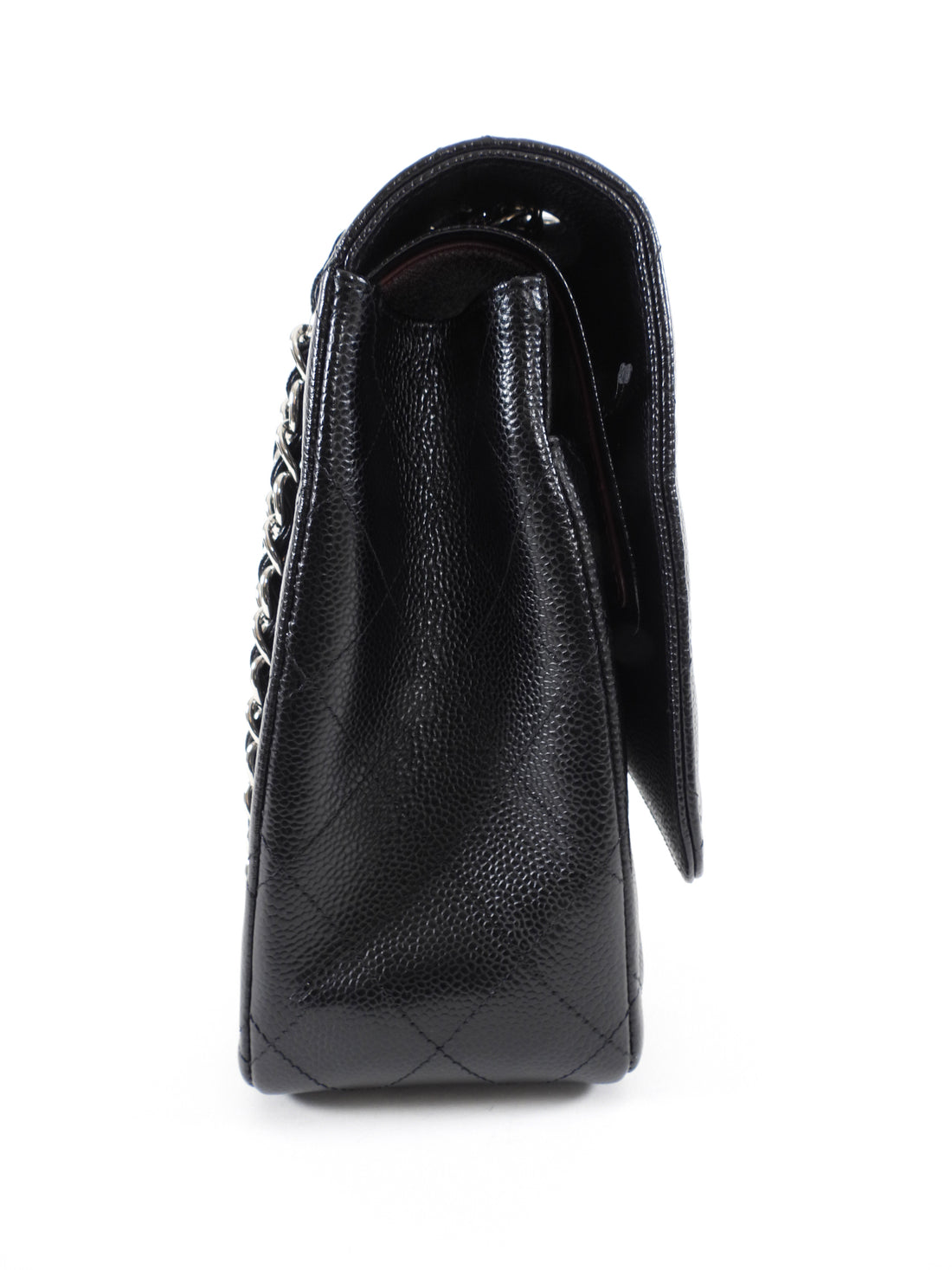 Chanel Black Caviar Maxi Classic Double Flap Bag