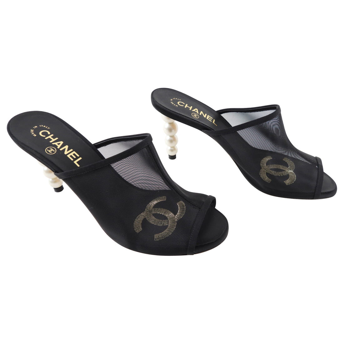 Chanel vintage shoes added online today in sizes 6 75  or come try in  store 126 chanelshoes   TAP this post for additional photos  Instagram