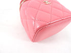 Chanel 2020 Pink Lambskin Mini Trendy Vanity Bag