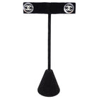Chanel Vintage 05V Mirror CC Logo Stud Earrings