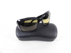 Chanel Black Sunglasses with Mother of Pearl CC Yellow Lens
