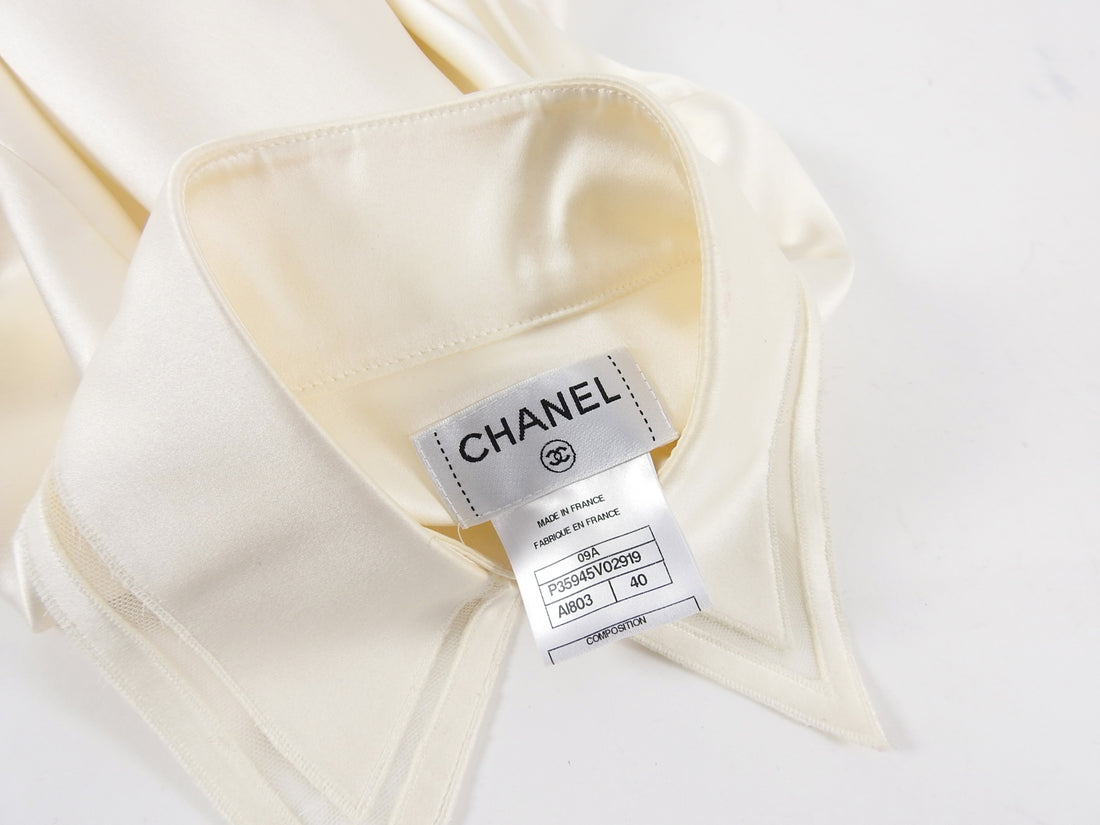 Chanel Silk Blouse 