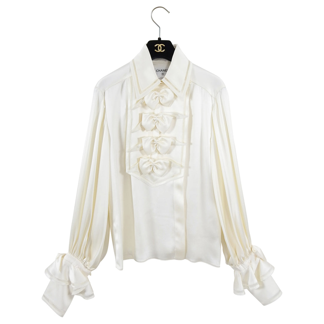 Chanel HC Feather-Embellished Bow Top — UFO No More