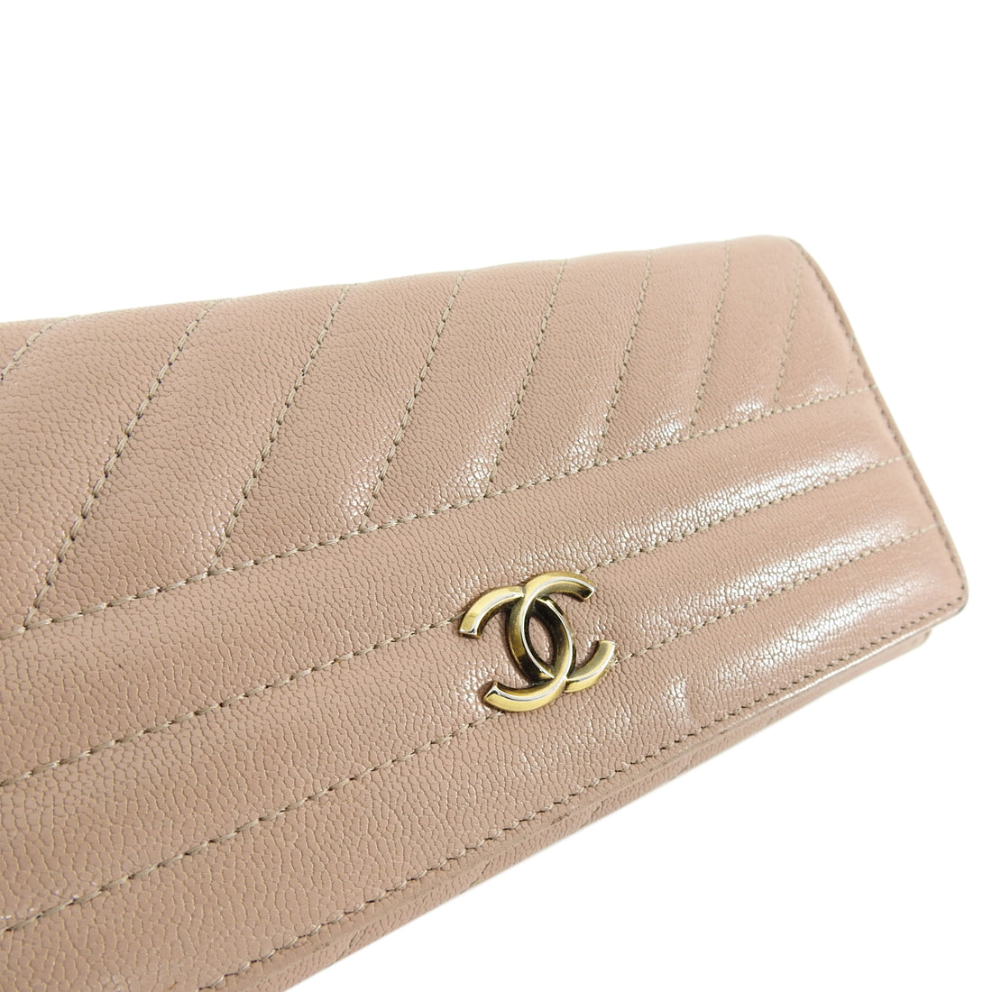 Chanel Nude Long Continental CC Wallet