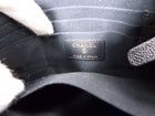 Chanel 22S Mini Black Caviar Strass O Case / Clutch