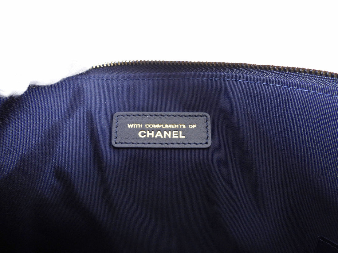 SOLD(已售出) - NEW - Chanel Black Lambskin O Case Medium With