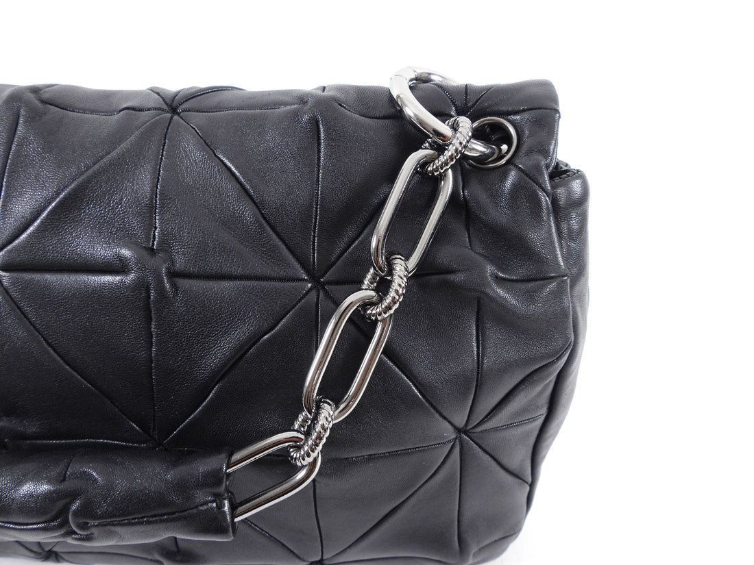 Chanel Origami Quilted CC Flap Bag with Chain Handle
