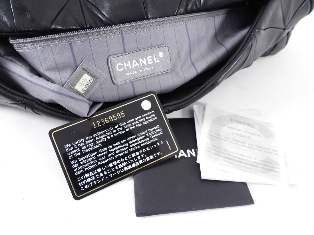 Chanel Origami Quilted CC Flap Bag with Chain Handle