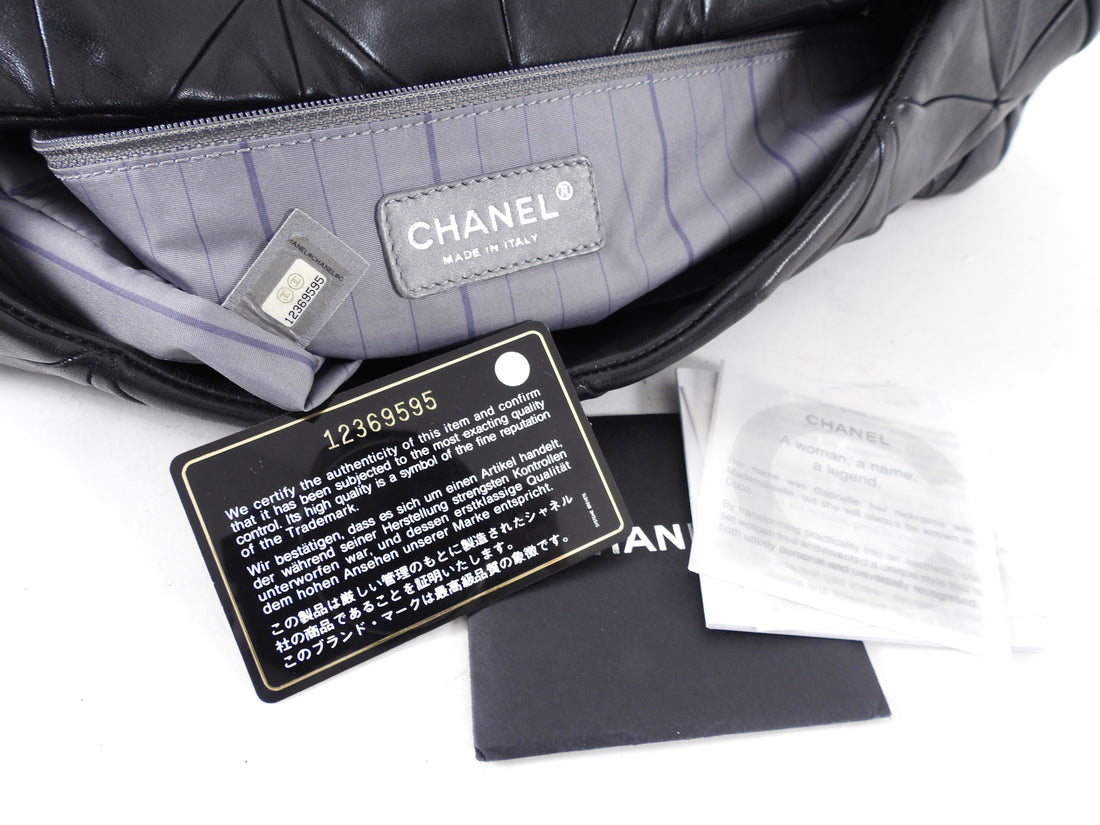 Chanel Origami Quilted CC Flap Bag with Chain Handle