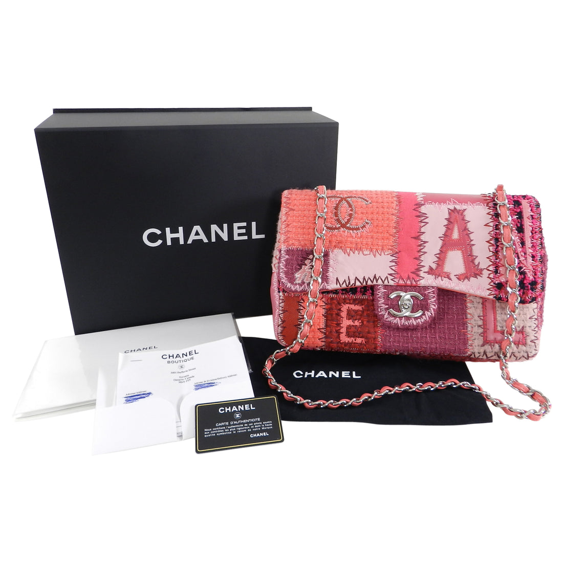 Chanel 2016 Two-Tone Tweed Flap Bag – SFN