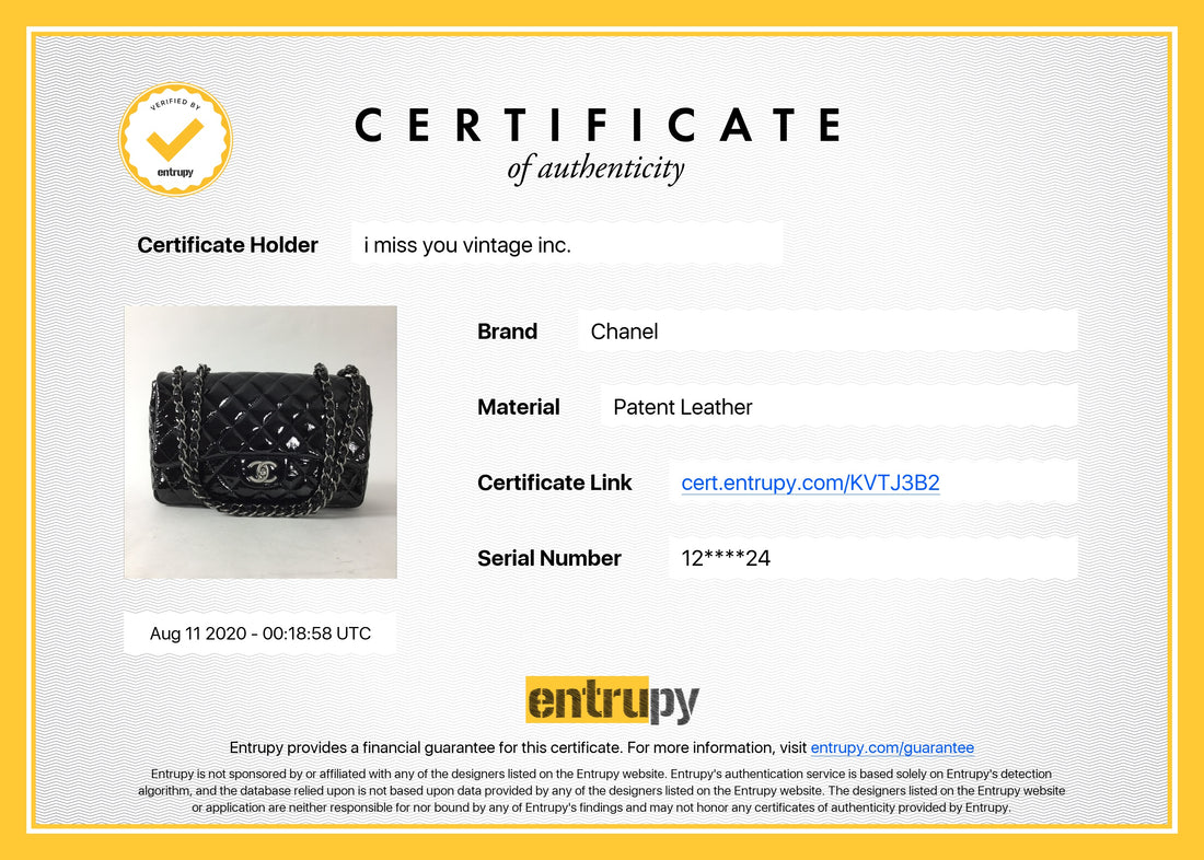 Chanel Patent Leather Jumbo Quilted Single Flap Bag