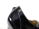 Chanel 17A Black Patent Lace up Heels - 41 / 40