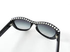 Chanel SS2013 Black Sunglasses with Faux Pearls 6038H