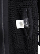 Chanel Black Perforated Leather CC Reversible Coat – FR40 / USA 6/8