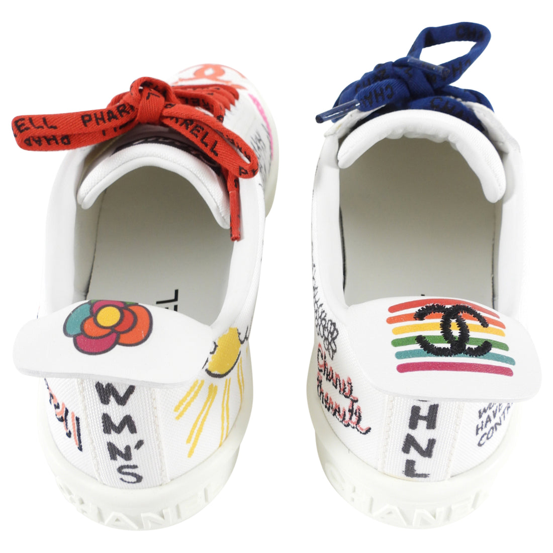 Chanel Karl Lagerfeld X Pharrell Graphic Trainers