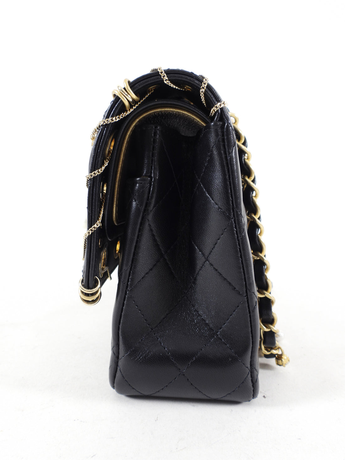 Chanel 19P Medium Piercing Chic Classic Flap Bag
