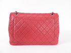 Chanel Hot Pink Quilted Maxi Single Flap Bag