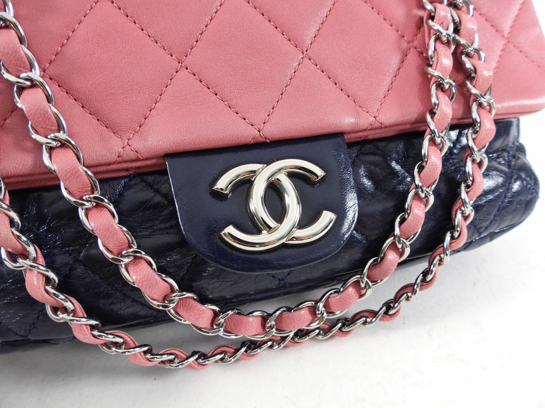 Chanel TwoTone Medium Flap Bag  SFN