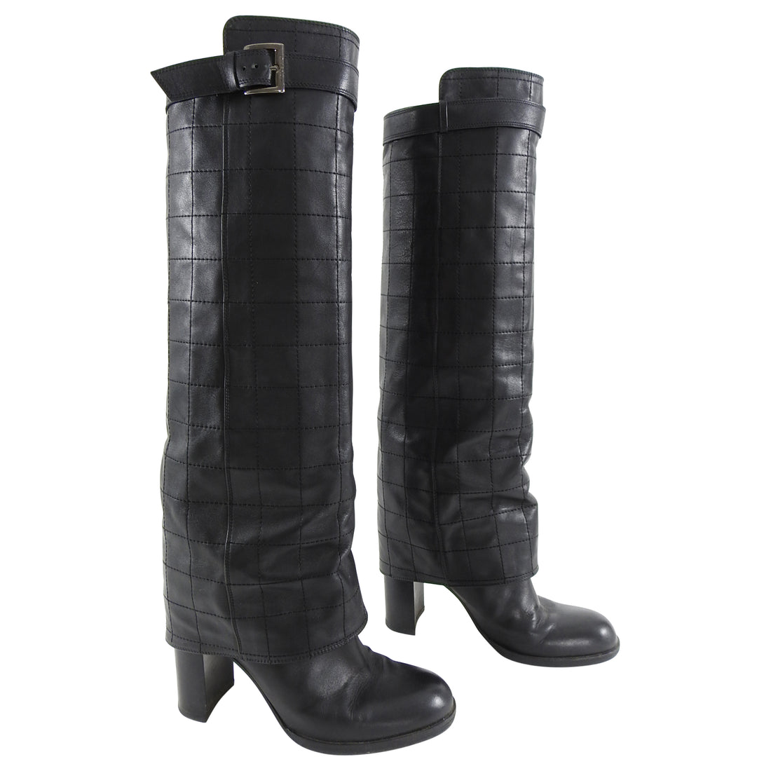 Tall hotsell chanel boots