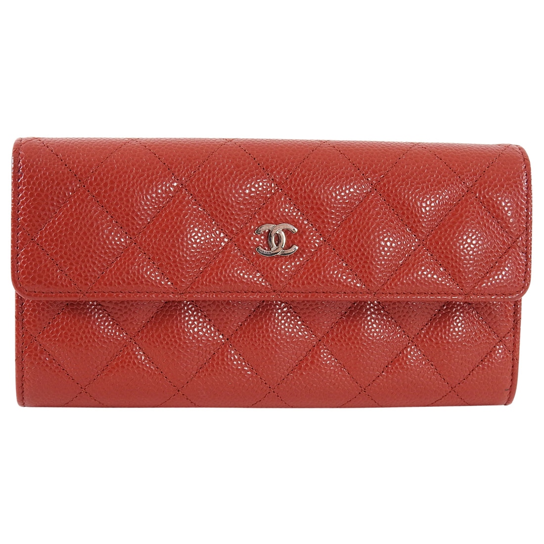 Chanel Caviar Quilt Continental CC Long Wallet – I MISS YOU VINTAGE