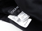 Chanel 11A Black Satin Jacket with Square Buttons - FR38 / USA S