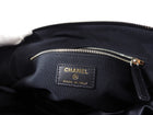 Chanel 2022 Black Satin Ribbon Clutch / Tote Bag