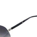 Chanel 4195 Silver Aviator Sunglasses in case 