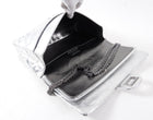 Chanel 2.55 Reissue 227 Jumbo Silver Aged Calfskin Flap Bag