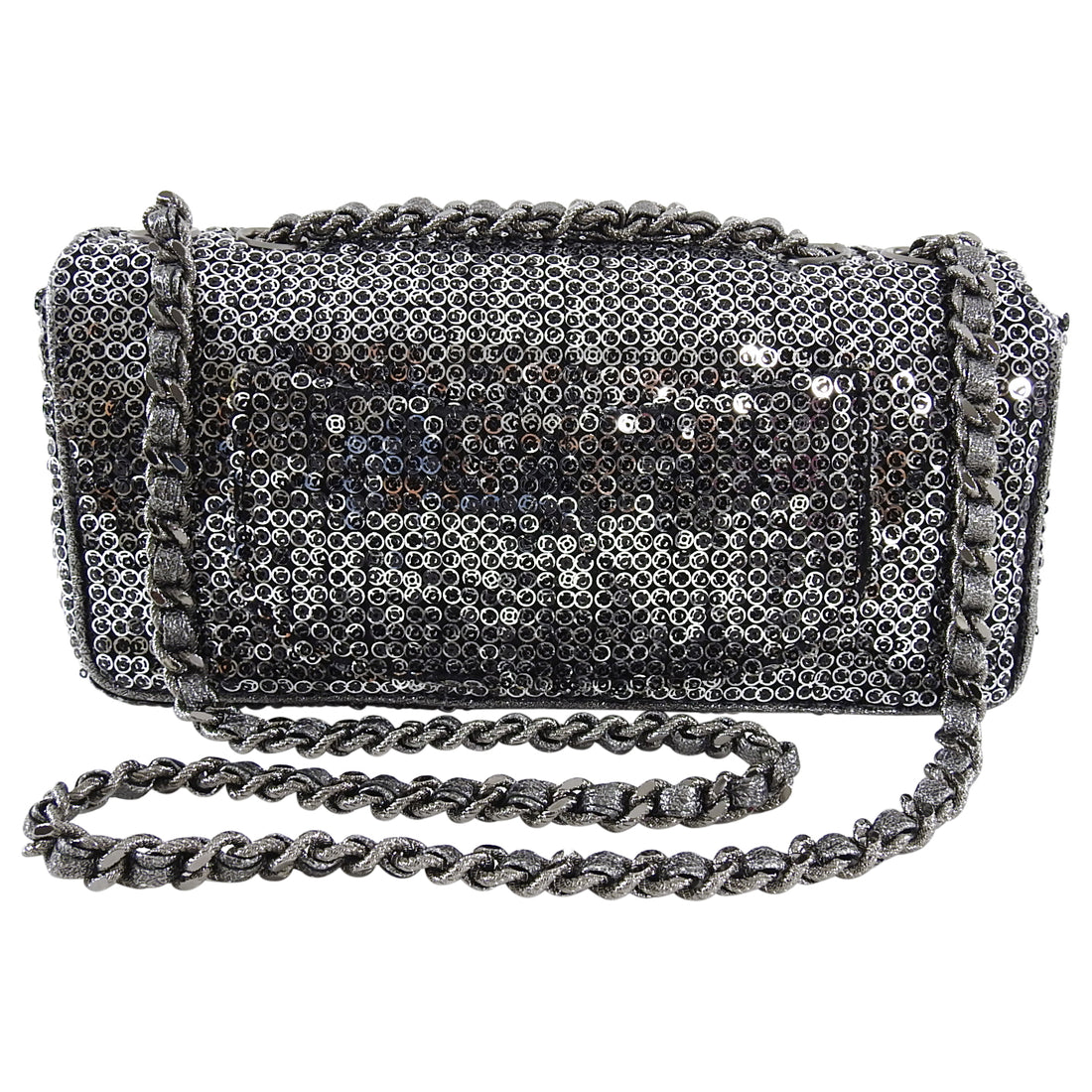 chanel flap bag sequin