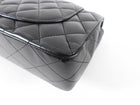 Chanel Black Lambskin Small Classic Double Flap SHW