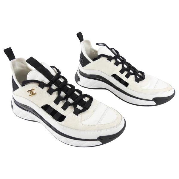 Chanel 20C White Tennis Sneakers - 39.5 / 9
