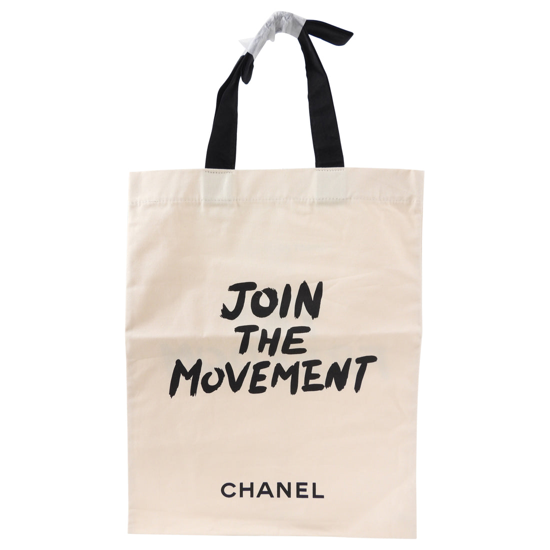 Chanel Canvas Try Freedom / Join the Movement Tote Bag – I MISS YOU VINTAGE