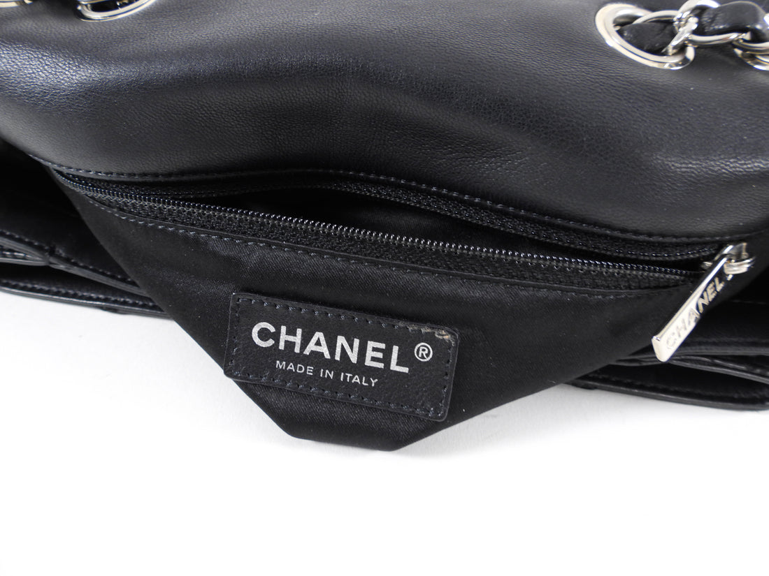 Chanel Black Ultimate Stitch Single Flap Bag