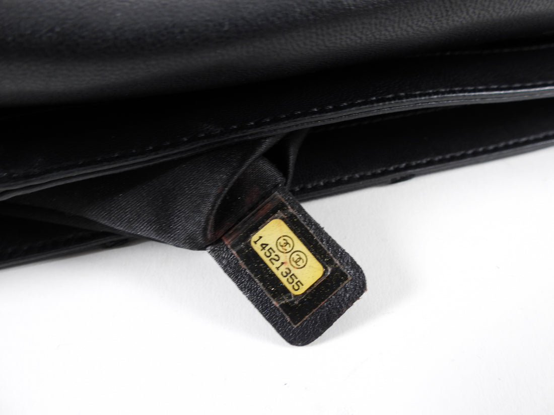 Chanel Black Ultimate Stitch Single Flap Bag