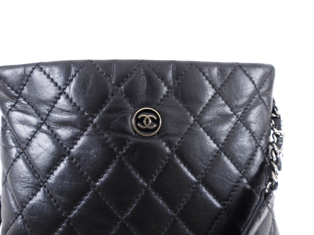 Chanel Uniform Employee Black Small Crossbody Messenger Bag – I MISS YOU  VINTAGE