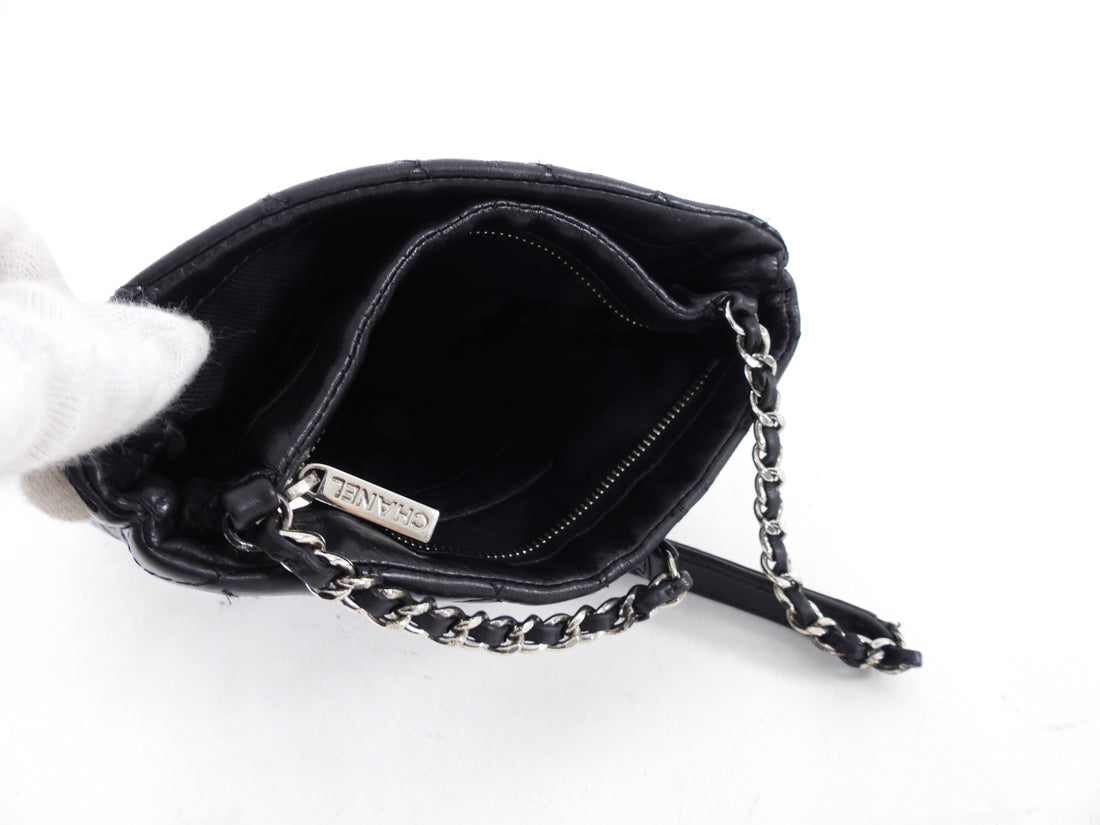 Chanel Uniform Employee Black Small Crossbody Messenger Bag – I MISS YOU  VINTAGE